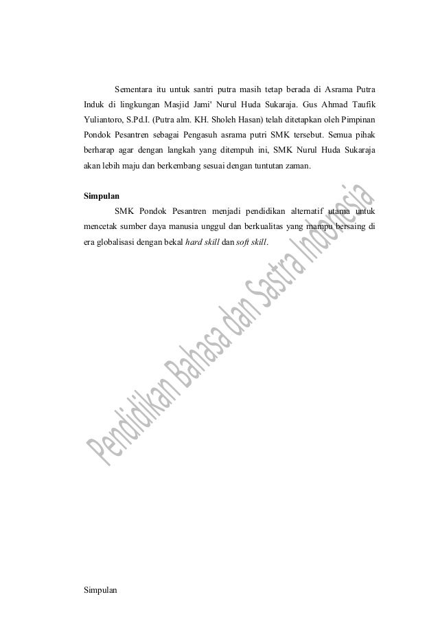 Contoh hasil uas praktik komputer