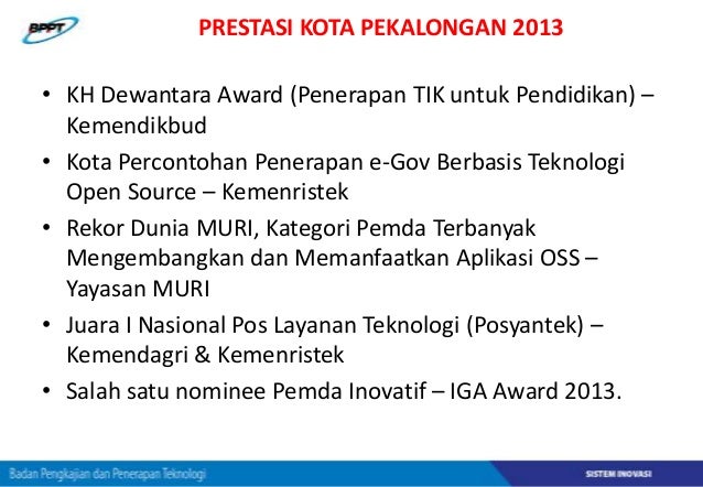 Contoh Implementasi Penguatan Sistem Inovasi di Beberapa 
