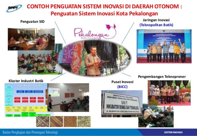 Contoh Implementasi Penguatan Sistem Inovasi di Beberapa 