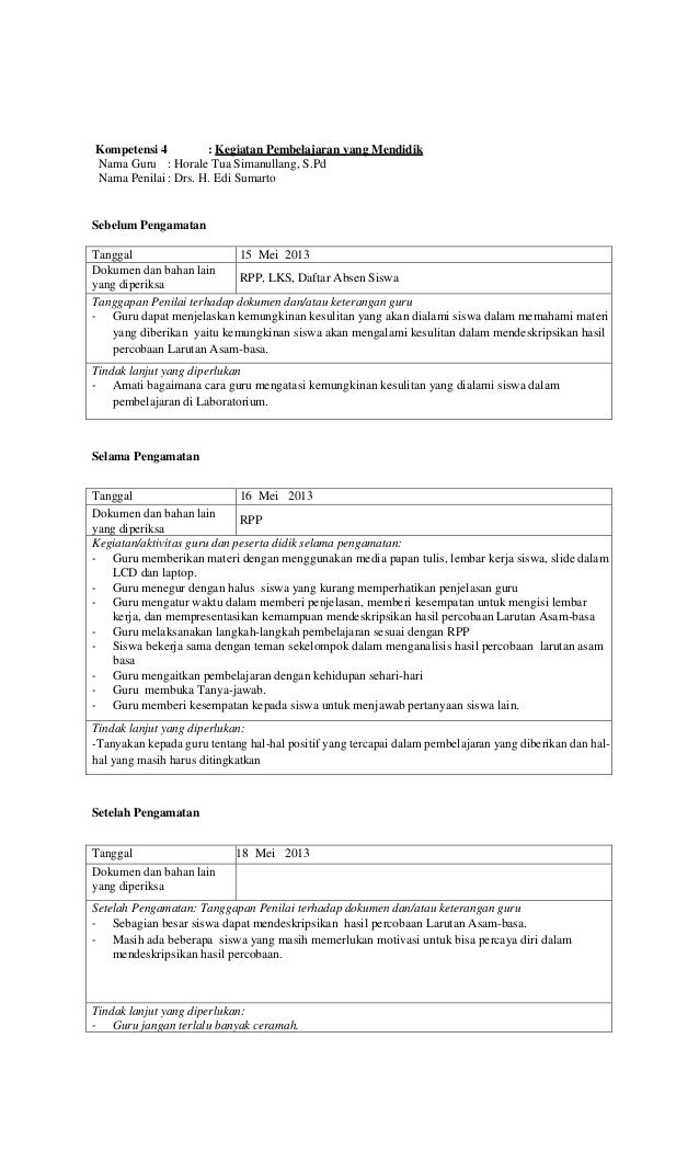 Contoh Isian Kompetensi 1 14