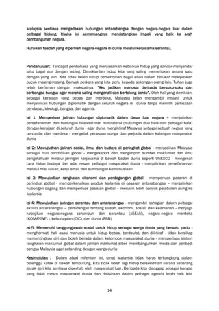 Contoh Jawapan Karangan