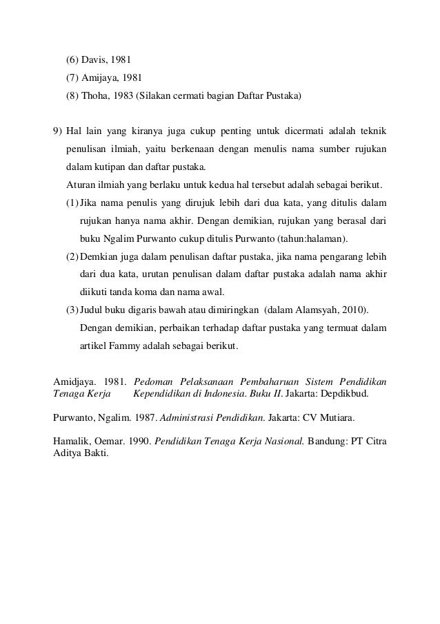 Contoh kajian kritis kkg