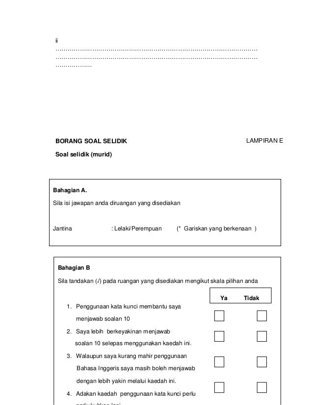 Contoh Kajian Tindakan Sains