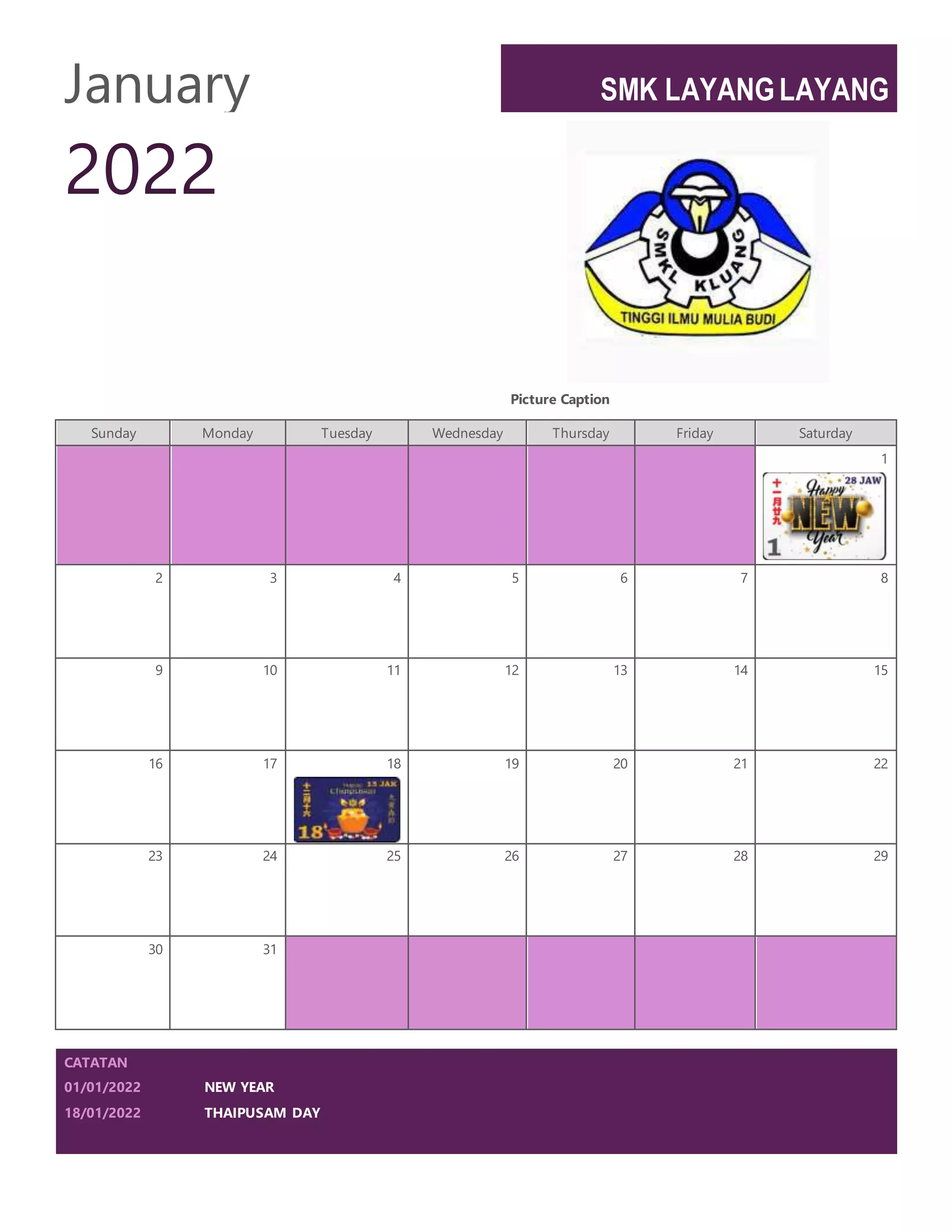 Contoh kalender | PDF