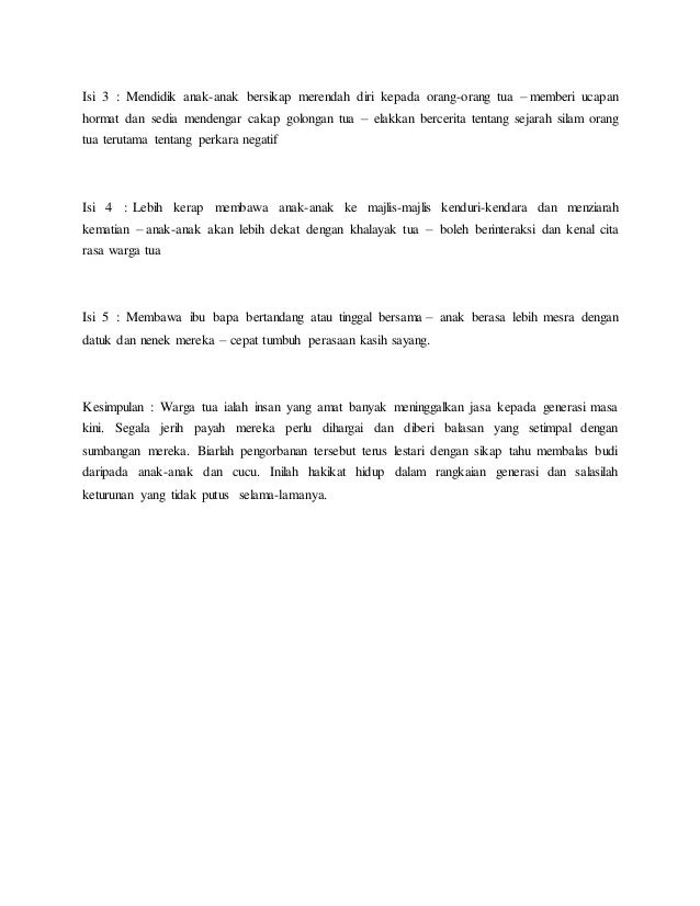 Contoh karangan spm 2014