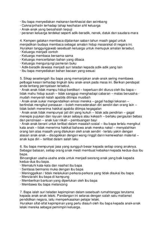 Tips For Bm Spm 2012