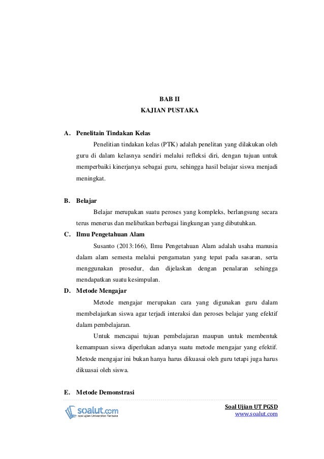 Contoh Karil UT PGSD Karya Ilmiah IPA Pesawat Sederhana Contoh Karil UT PGSD Karya Ilmiah IPA Pesawat Sederhana