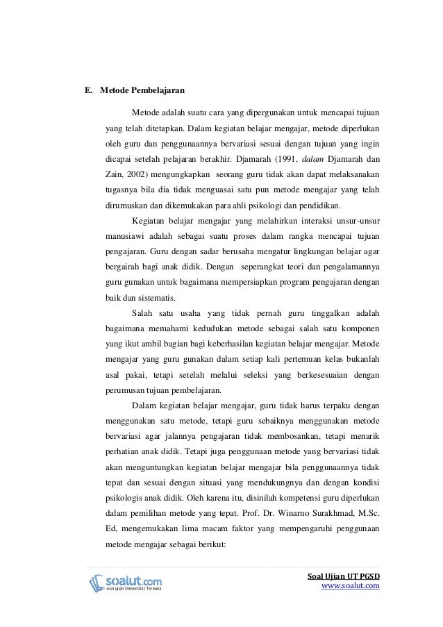 Contoh Karil UT PGSD Karya Ilmiah Matematika Menghitung Contoh Karil UT PGSD Karya Ilmiah Matematika Menghitung