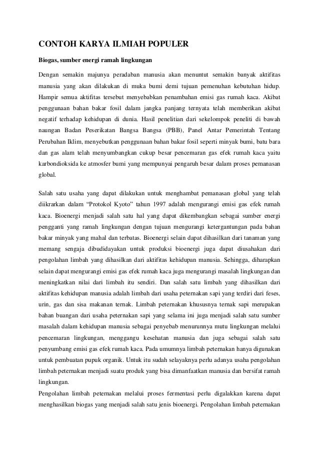 Makalah Yang Benar