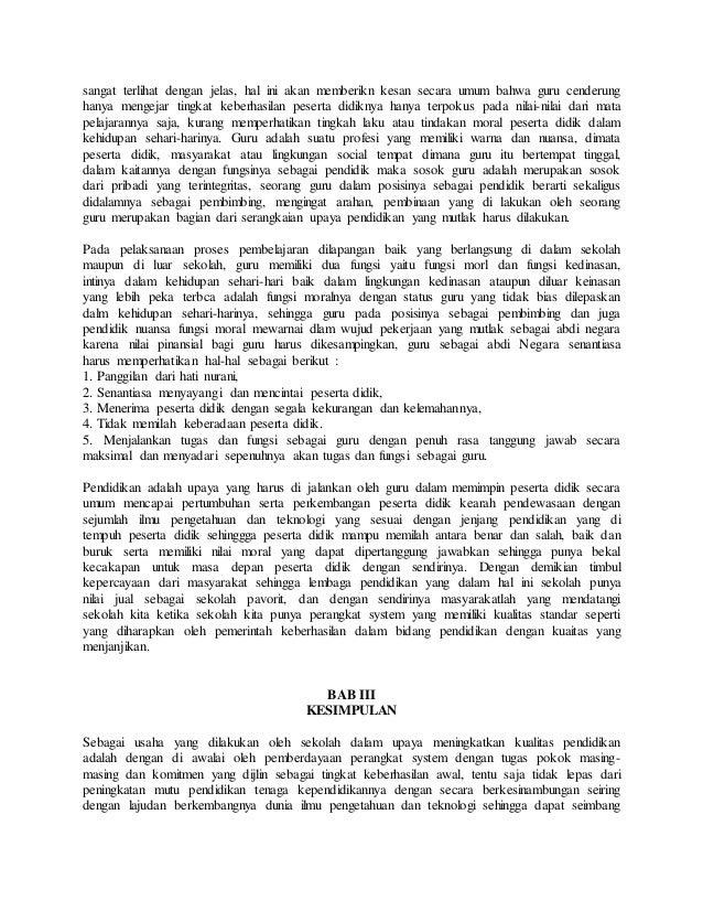 Contoh karya ilmiah tentang pendidikan