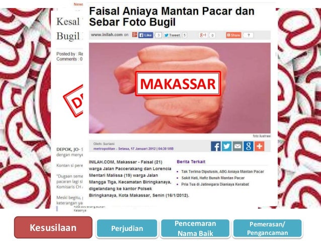 Beberapa Contoh Kasus Uu Informasi Dan Transaksi Elektronik Ite
