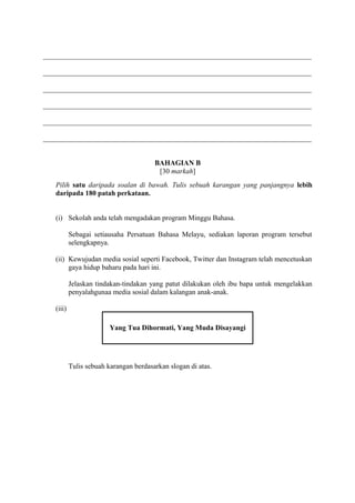 Contoh Kertas 1 2 Bm Pt3 2019