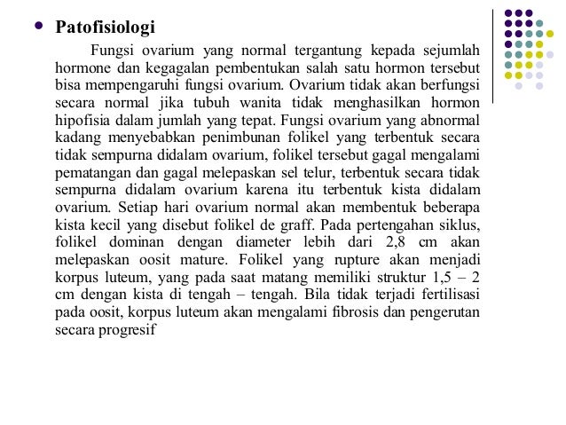 Contoh kista ovarium