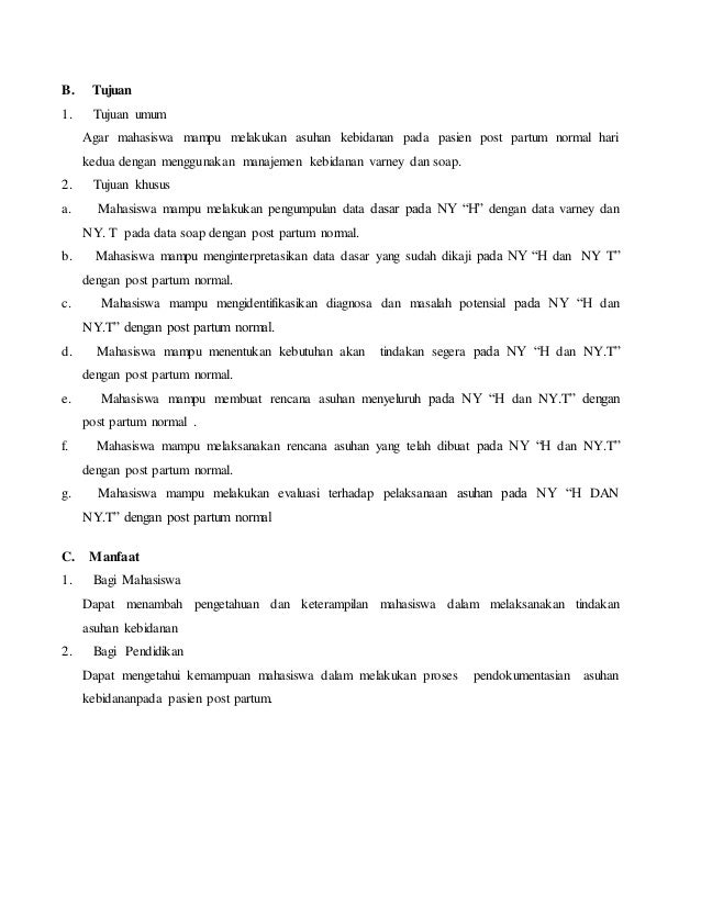 11 Askeb Nifas 7 Langkah Varney AsuhanKebidanan