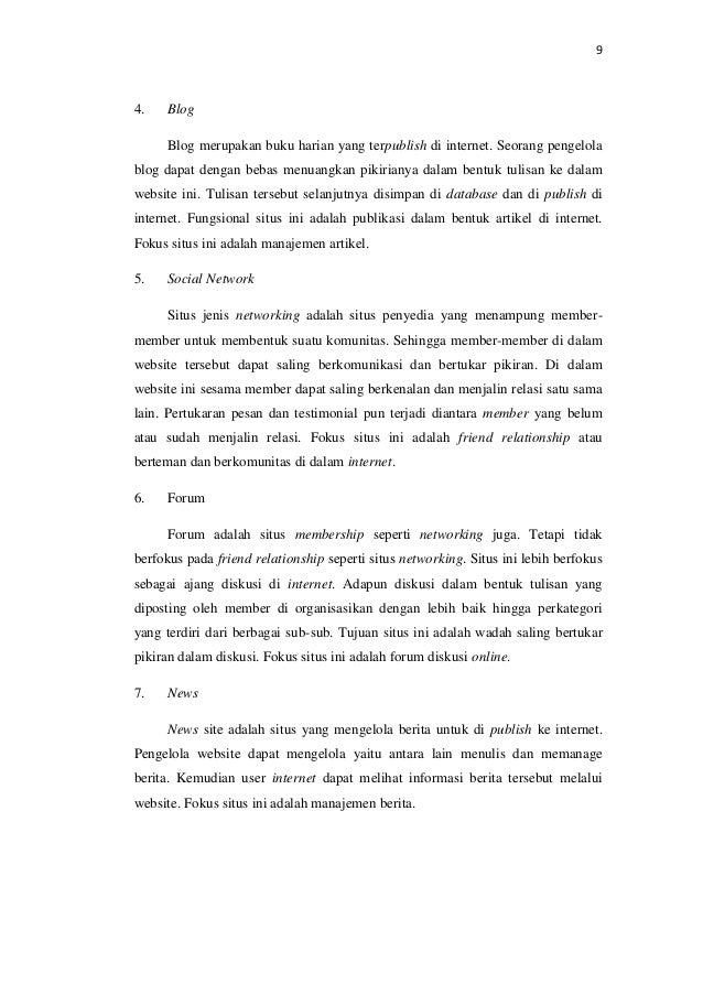 Contoh laporan kerja praktek ti