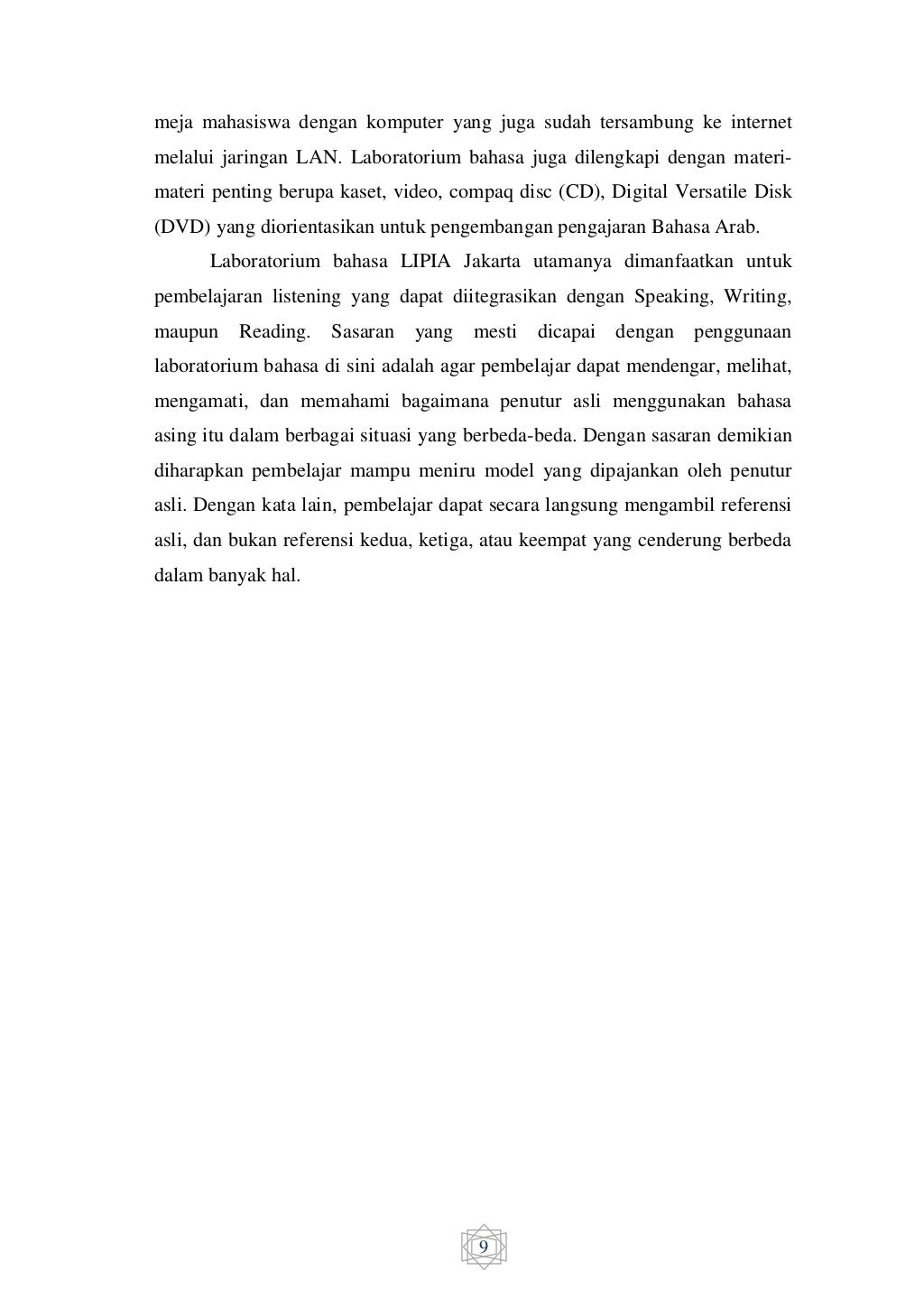 Contoh laporan observasi lapangan