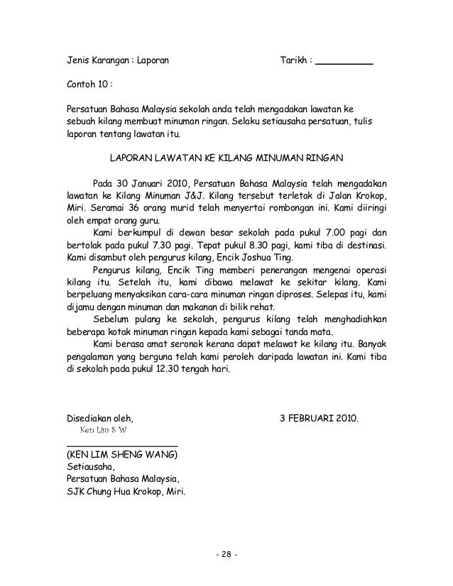 Contoh Soalan Ramalan Bahasa Melayu Spm - Kronis i