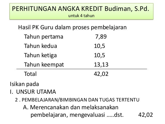cara menghitung penilaian kinerja guru cara menghitung penilaian kinerja guru