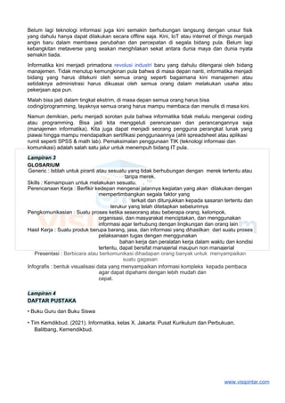 Modul Ajar Informatika SMA Kelas 10 Kurikulum Merdeka | DOCX