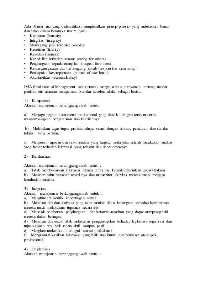 Contoh Makalah Akuntansi Manajemen
