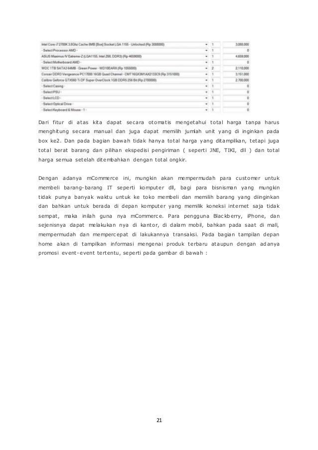 Contoh Makalah E Commerce Pasar Digital Dan Barang Digital