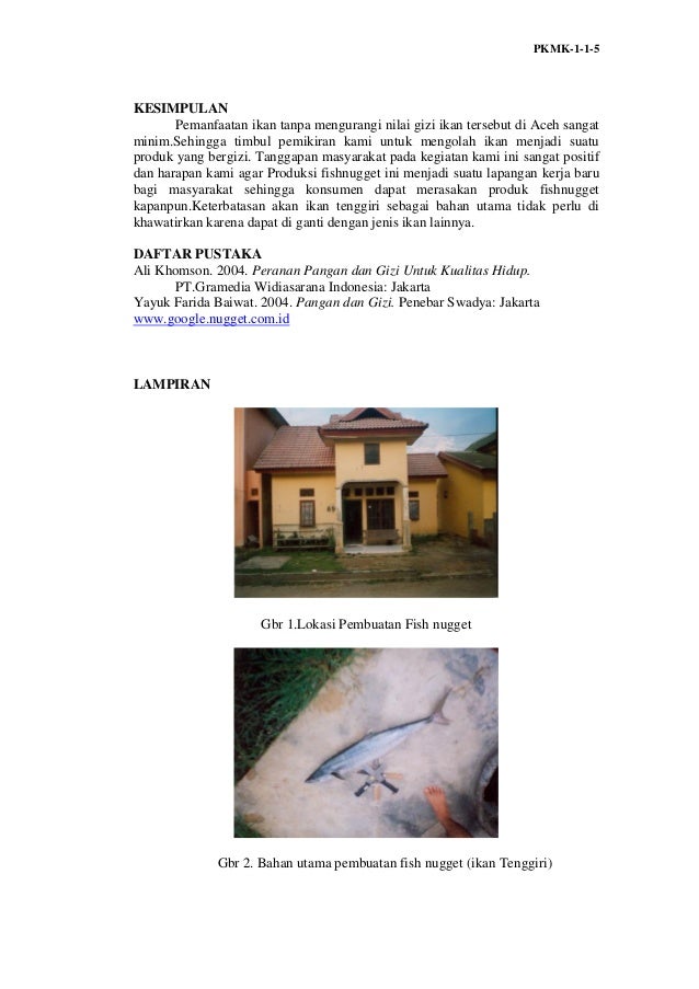 Contoh makalah program kreativitas mahasiswa kewirausahaan