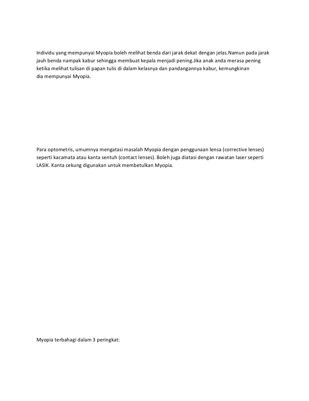 Contoh makalah rabun jauh