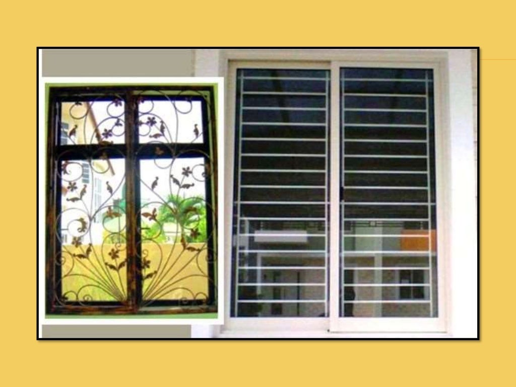 Contoh Model Jendela Teralis Besi Tempa