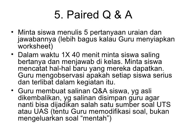 Contoh Model KBM SMP PpKN Bahasa Indonesia