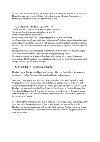 Contoh narrative text | PDF