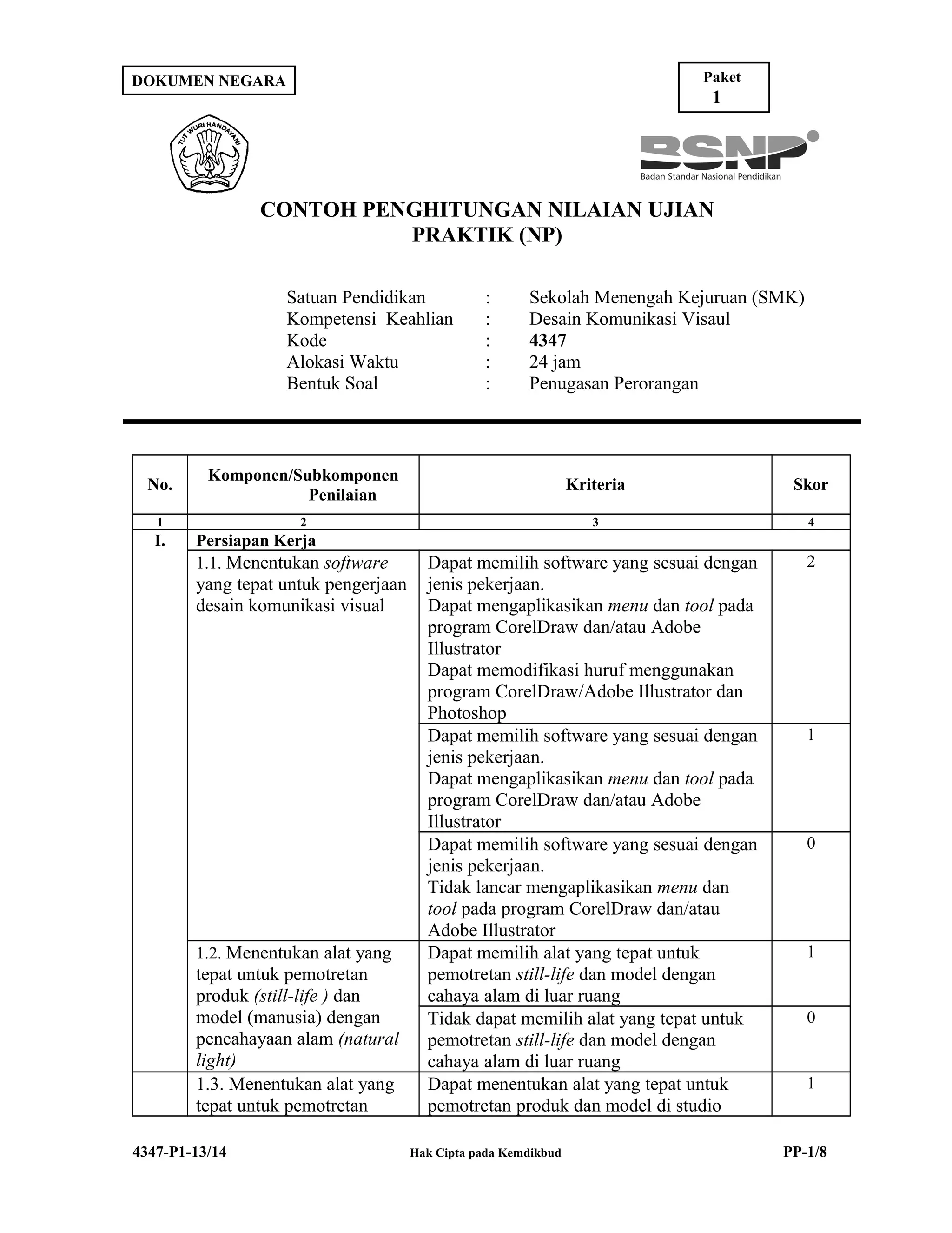 Contoh Penghitungan Doc
