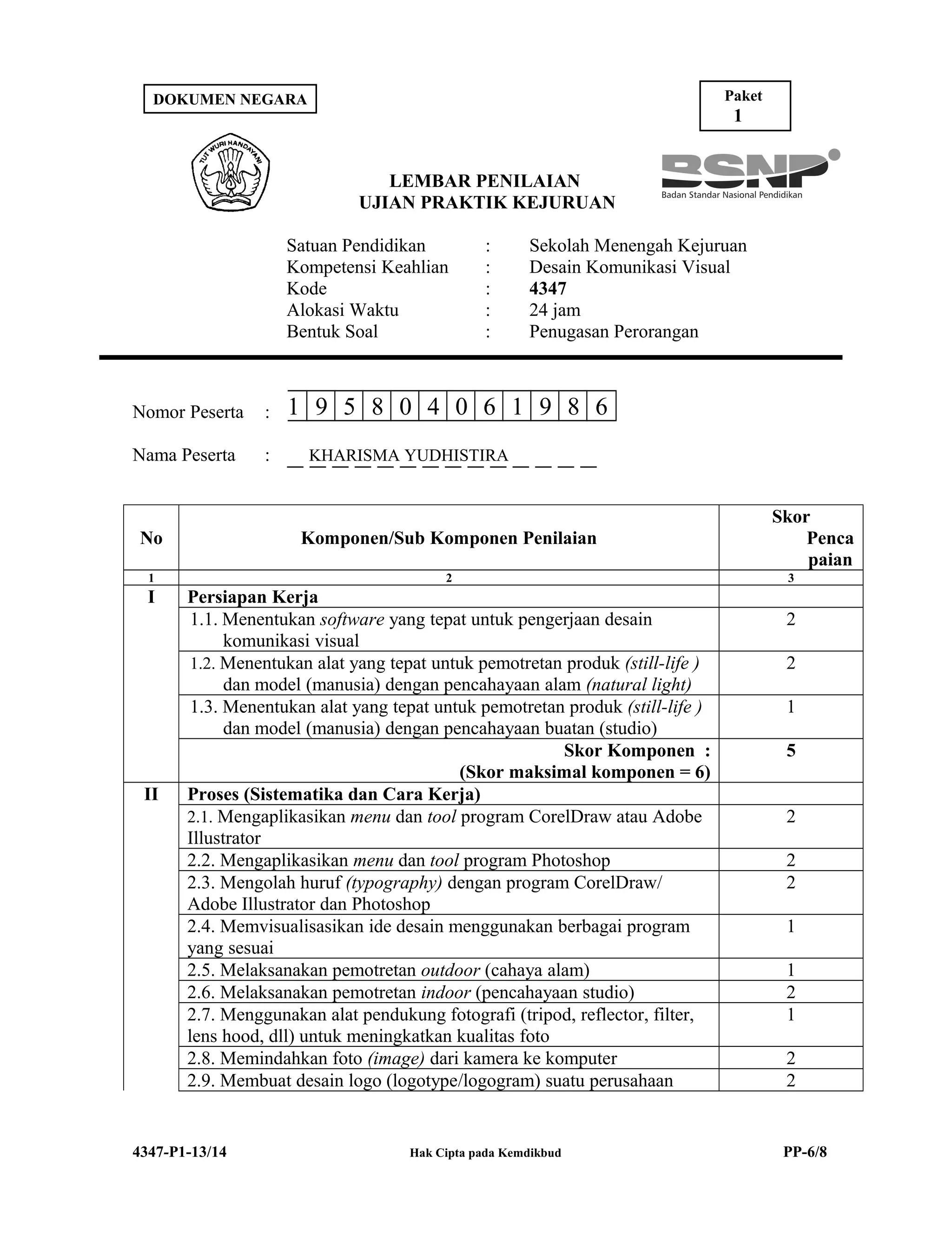 Contoh Penghitungan Doc