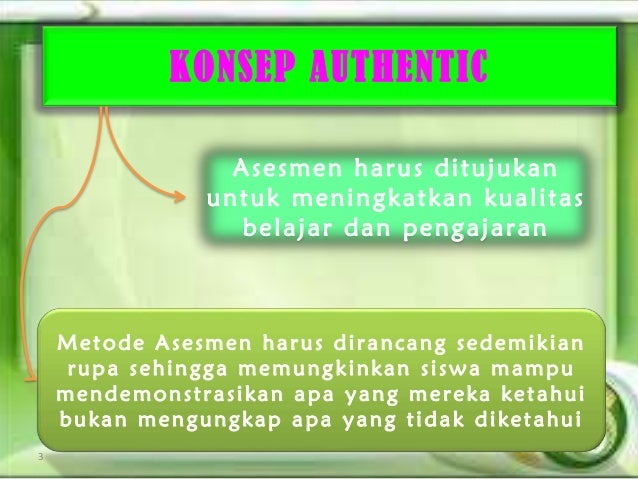 Contoh penilaian autentik dalam mata pelajaran ips