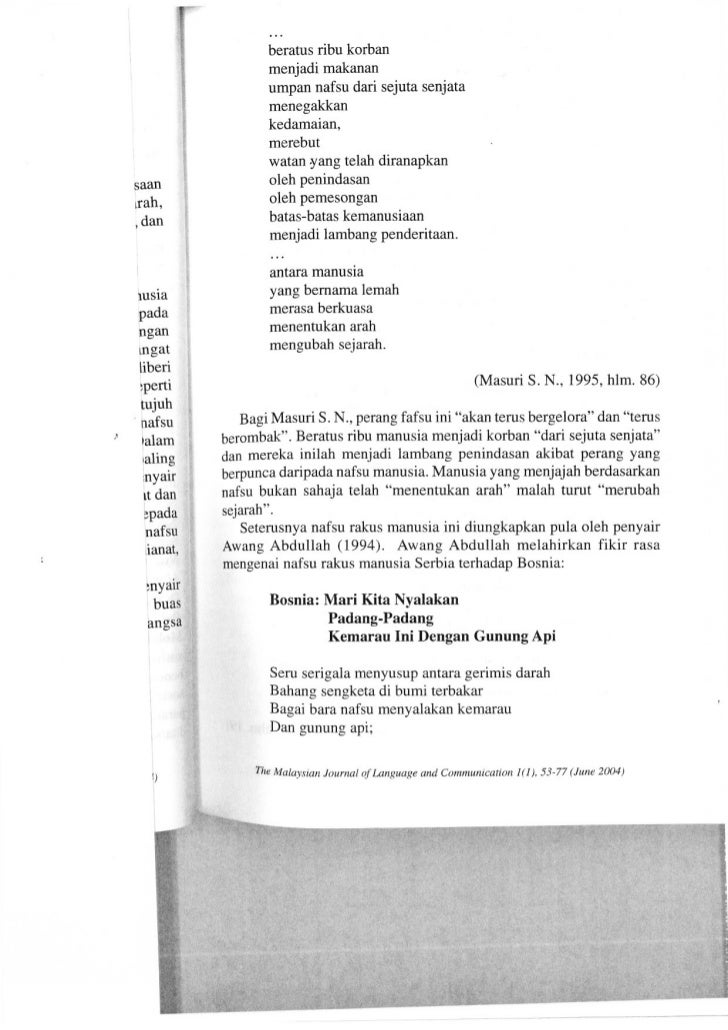 Contoh penulisan artikel format apa (pusi perang)