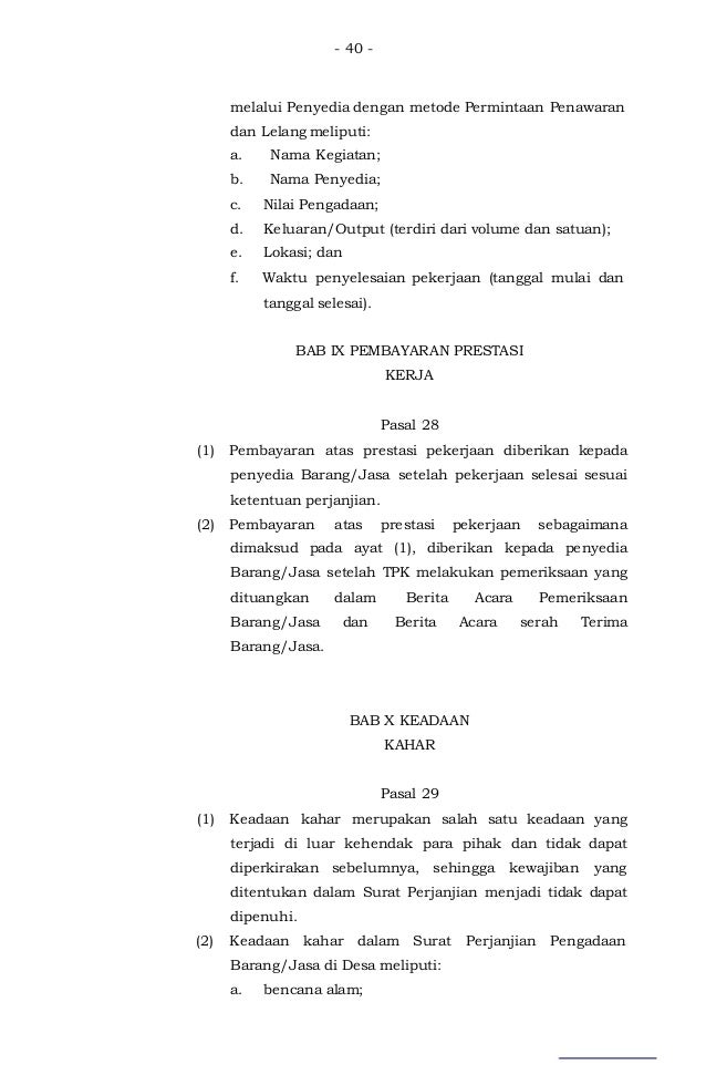 Contoh Surat Penawaran Barang Dan Jasa Di Desa Nusagates
