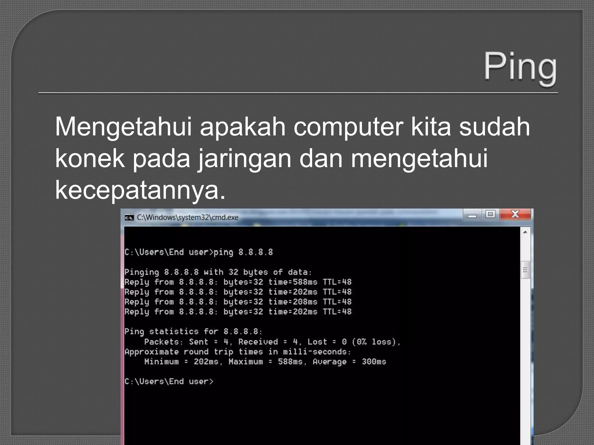 Contoh Perintah Command Prompt | PPT