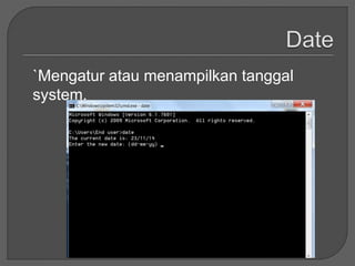 Contoh Perintah Command Prompt | PPT