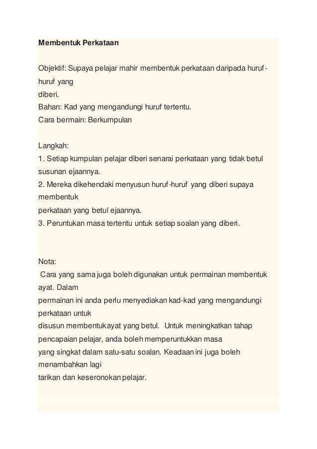 Cara Menjawab Soalan Bahasa Melayu Tingkatan 1 - Persoalan x