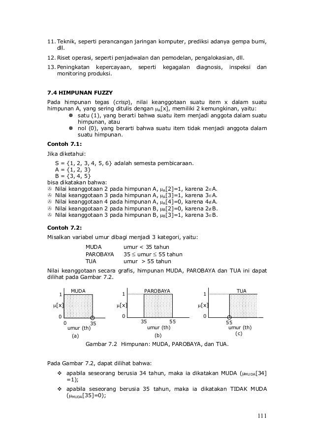 Contoh peyelesaian logika fuzzy