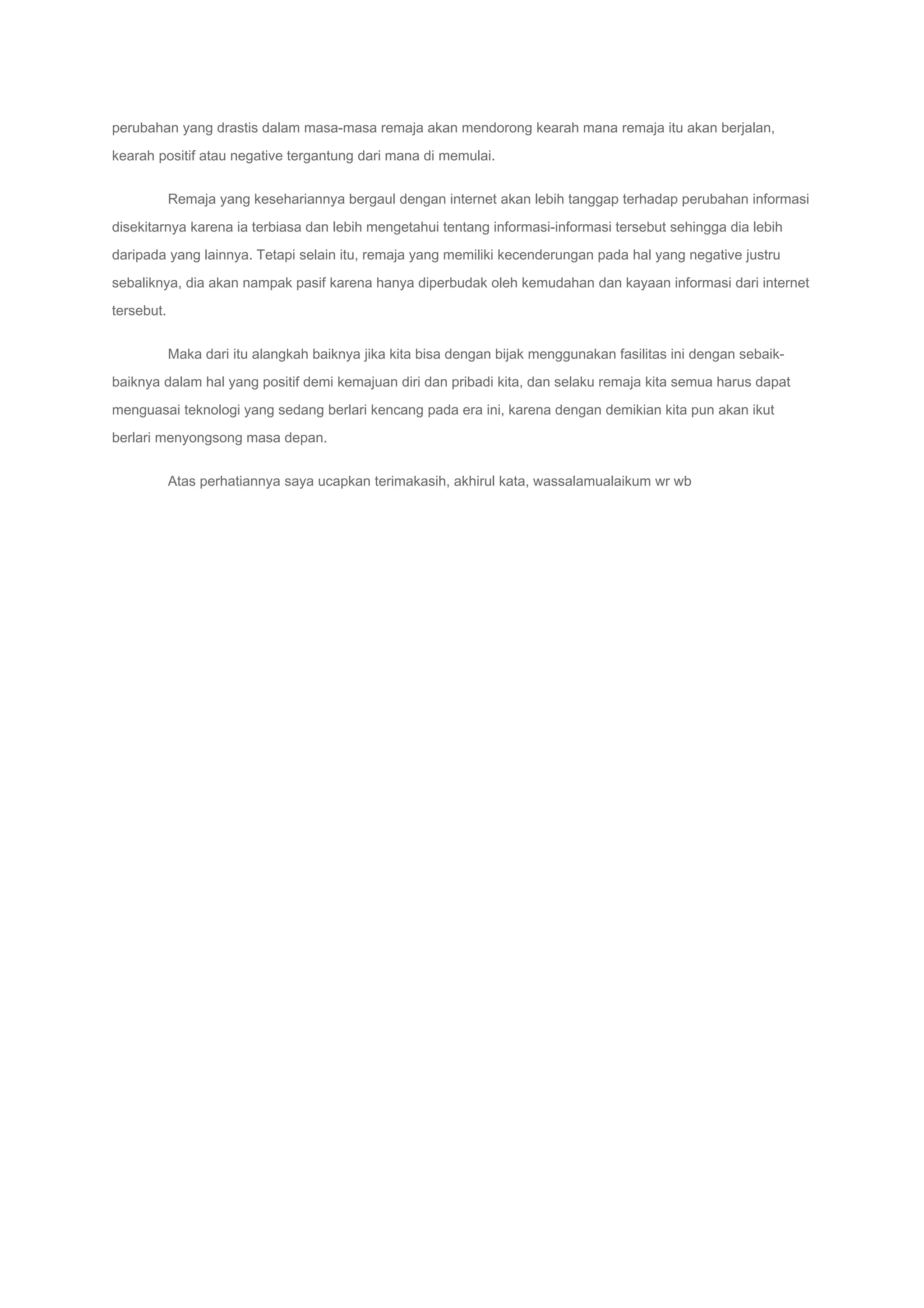 Contoh pidato tentang PDF