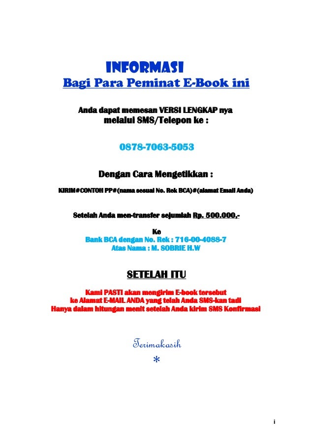 Contoh/Template Peraturan Perusahaan 2015