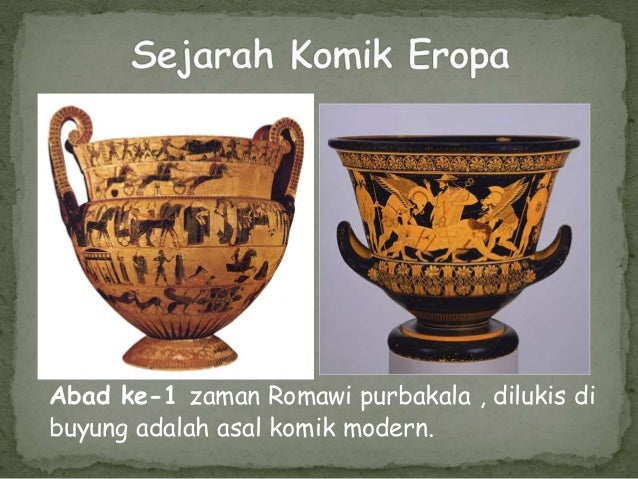Contoh Presentasi Komik Eropa