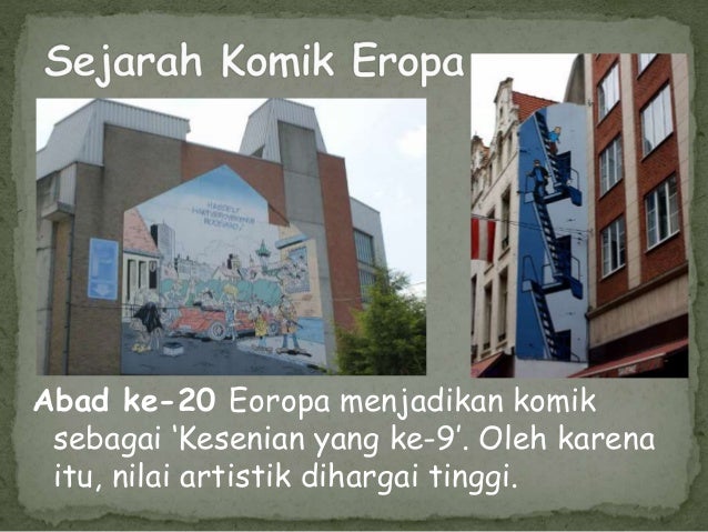 Contoh Presentasi Komik Eropa