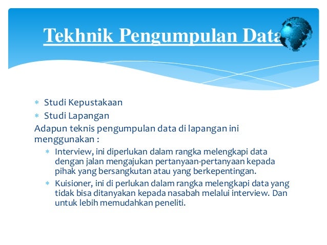 Contoh presentasi proposal skripsi