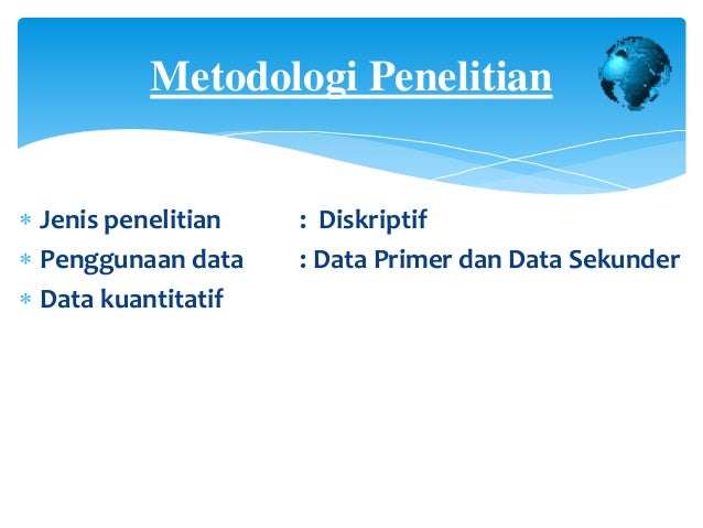 Contoh presentasi proposal skripsi