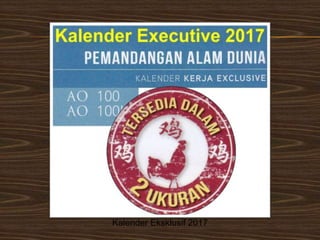 Kalender Eksklusif 2017
 