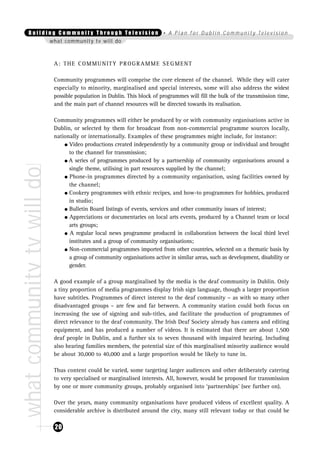 Contoh project proposal pembuatan tv lokal | PDF