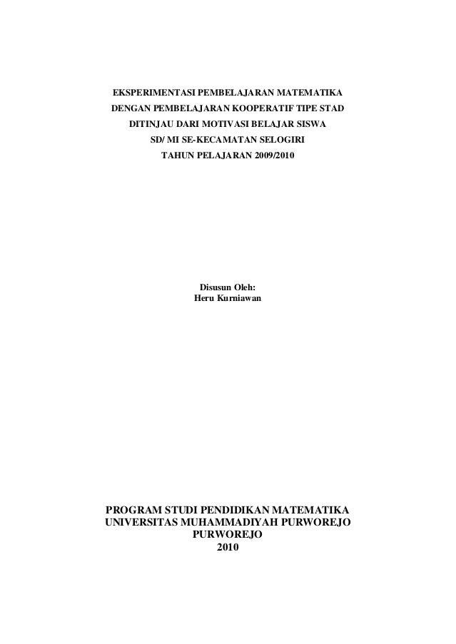 Contoh Proposal 2 Variabel