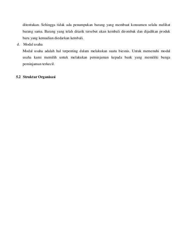 Contoh proposal business plan hijab lukis Contoh proposal business plan hijab lukis