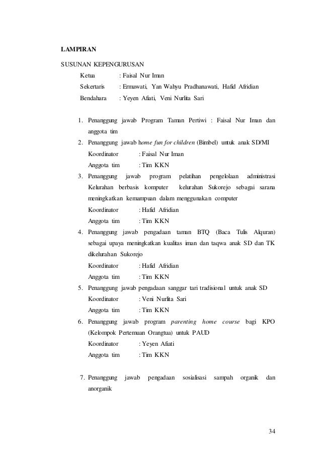 contoh proposal kkn Contoh kkn proposal contoh proposal kkn Contoh kkn proposal